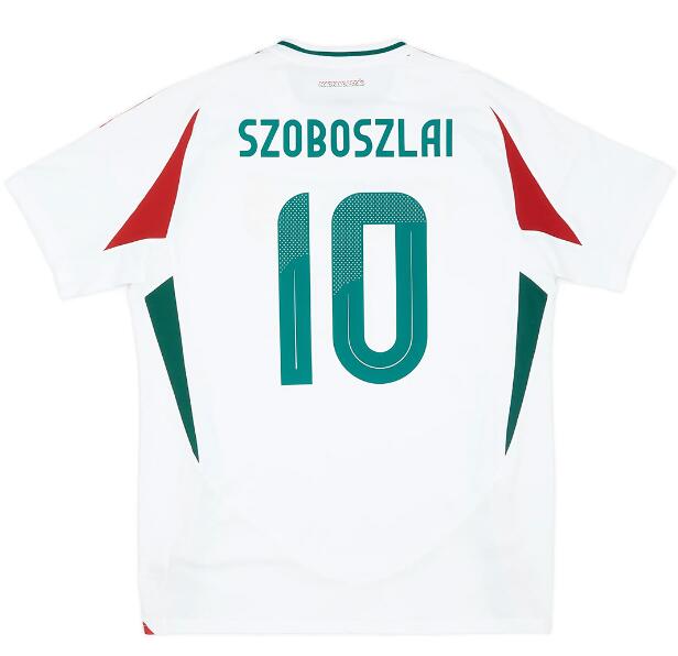 (image for) Szoboszlai #10 Hungary Away Jersey Euro 2024